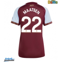 Aston Villa Ian Maatsen #22 Hjemmedrakt Dame 2025-26 Kortermet